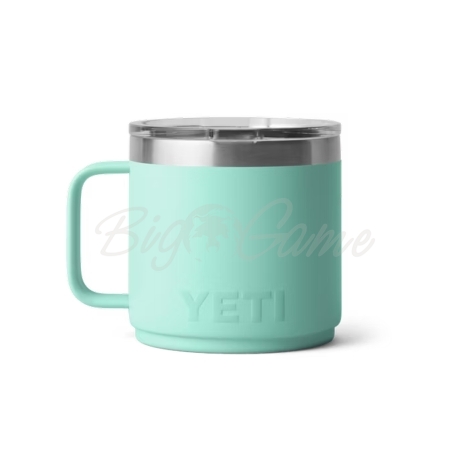 Термокружка YETI Rambler Mug 2.0 w/Magslider Lid 414 цвет Seafoam фото 2
