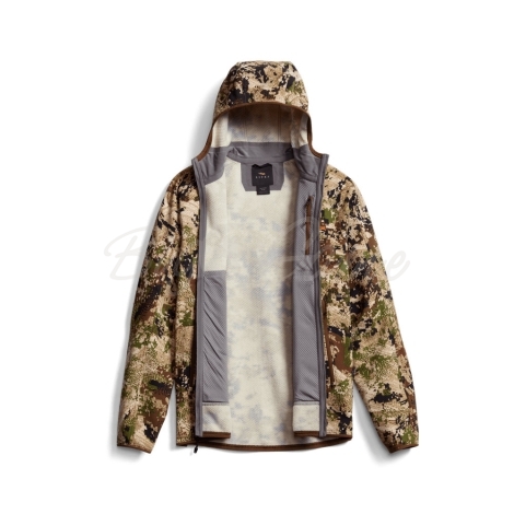 Толстовка SITKA Alpha Fleece Hooded Jacket цвет Optifade Subalpine фото 8