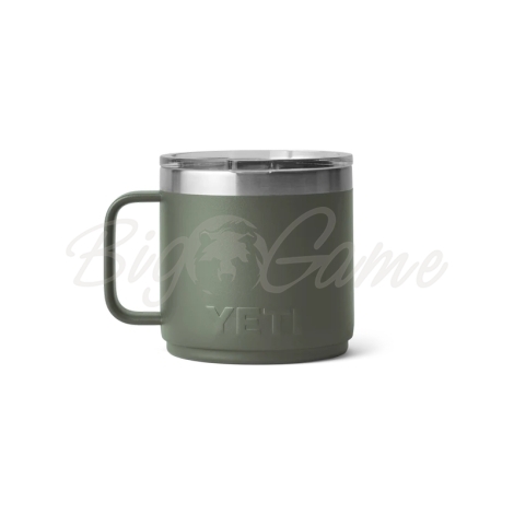 Термокружка YETI Rambler Mug 414 цвет Camp Green фото 3