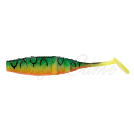 Виброхвост NARVAL Loopy Shad 12 см (4 шт.) код цв. #006 цв. Mat Tiger фото 1