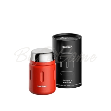 Термос BOBBER Jerrycan 0,7 л с ложкой цвет Cayenne Red (красный) фото 2