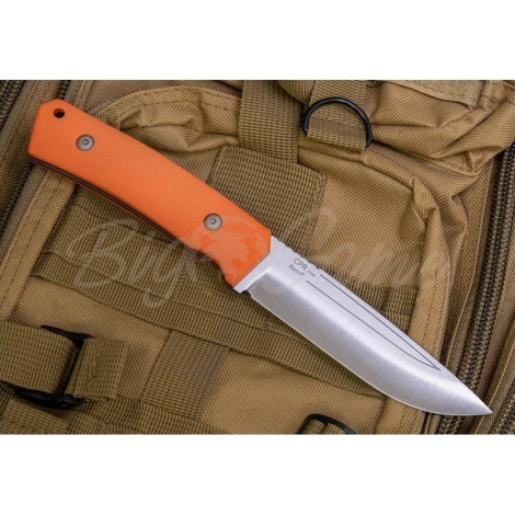 Нож OWL KNIFE Barn сталь CPR рукоять G10 Оранжевая фото 5