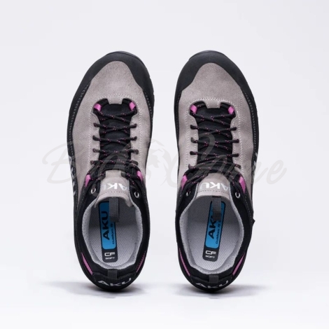 Кроссовки AKU WS Link GTX цвет Grey / Fuxia фото 3