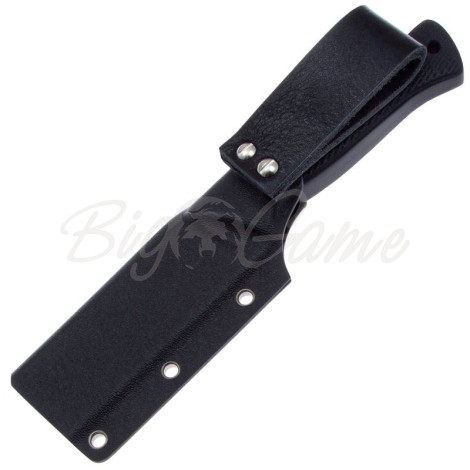 Нож с фиксированным клинком OWL KNIFE Ulula-S сталь Elmax рукоять стеклотекстолит G10 цв. Черный фото 3