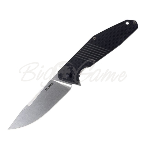 Нож складной RUIKE Knife D191-B цв. Серый фото 1