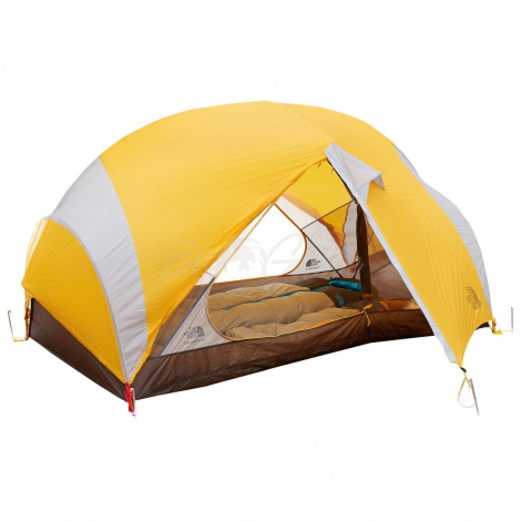 Палатка THE NORTH FACE Triarch 2 Person Tent цвет Канареечный желтый / серый фото 1
