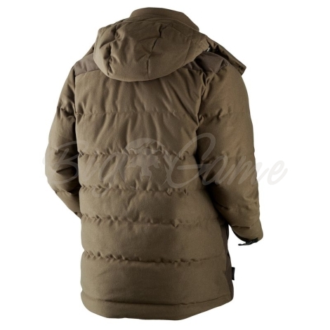 Куртка HARKILA Expedition Down Jacket цвет Hunting Green / Shadow Brown фото 2