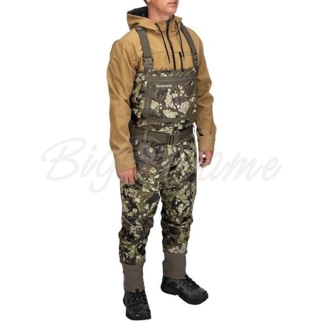 Вейдерсы SIMMS G3 Guide Stockingfoot цвет Riparian Camo фото 4