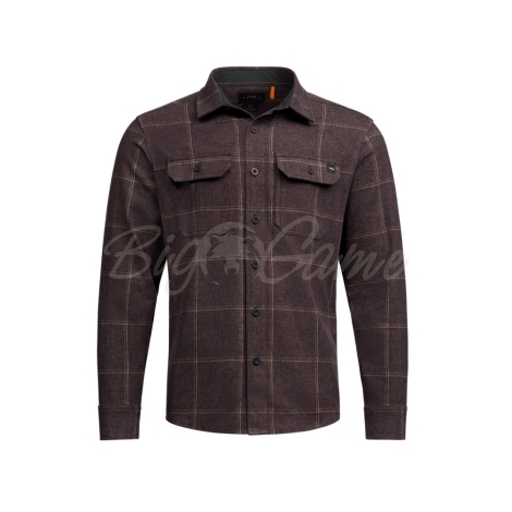 Рубашка SITKA Hardwood Hvy Wt Flannel цвет Cherry Wood Fall Plaid фото 1