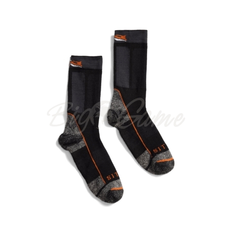 Носки SITKA Mid Wt Crew Sock цвет Black фото 2