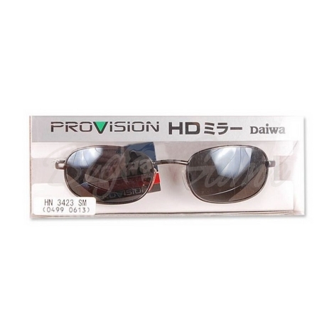 Очки поляризационные DAIWA Provision HD HN 3423 SM цв. ст. серый фото 2