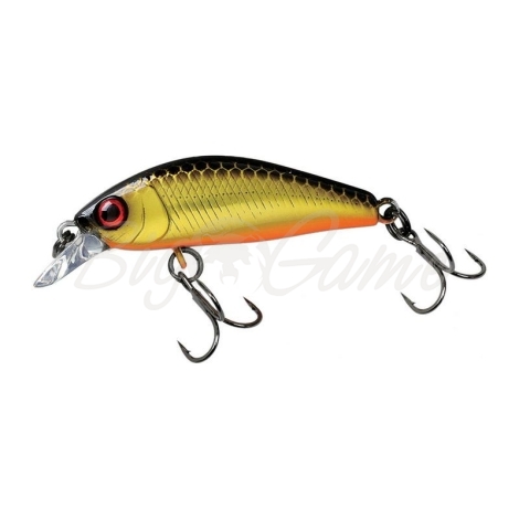 Воблер JACKALL Chubby Minnow 35 цв. hl gold & black фото 2