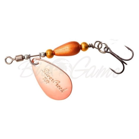 Блесна вращающаяся DAIWA Silver Creek Spinner 3 г цв. Copper фото 1