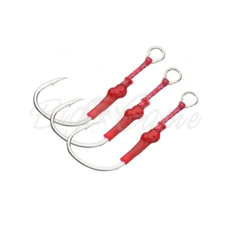 Крючок одинарный DECOY Grand Pike № 3/0 (3 шт.) фото 1