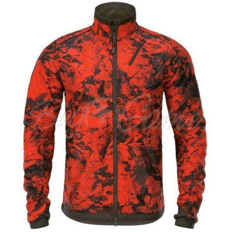 Толстовка HARKILA Wildboar Pro Reversible WSP jacket цвет Willow green / AXIS MSP Wildboar orange фото 1