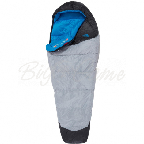 Спальный мешок THE NORTH FACE Blue Kazoo -9°C Down цвет High Rise Grey / Hyper Blue фото 1