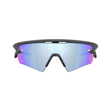 Очки солнцезащитные OAKLEY OO9499 цв. Серый цв. ст. Синий фото 4
