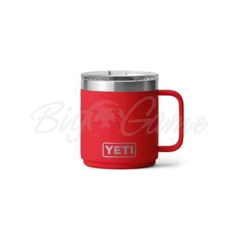 Термокружка YETI Rambler Stackable Mug CL w/Magslider Lid 296 цвет Rescue Red фото 1