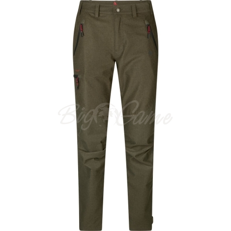 Брюки SEELAND Avail Woman Trousers цвет Pine green melange фото 1