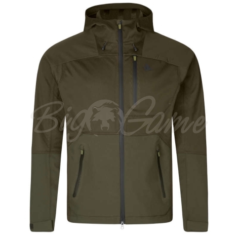 Куртка SEELAND Hawker Shell II jacket цвет Pine green фото 1