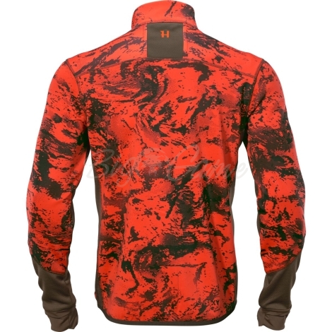 Толстовка HARKILA Wildboar Pro Camo Fleece Jacket цвет AXIS MSP Wildboar orange / Shadow brown фото 3