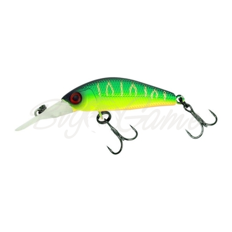 Воблер JACKALL Diving Chubby Minnow 35SP цв. mat tiger фото 1