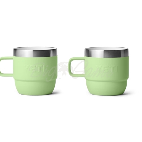 Термокружка YETI Rambler Espresso Stackable Mug 180 цвет Key Lime фото 2