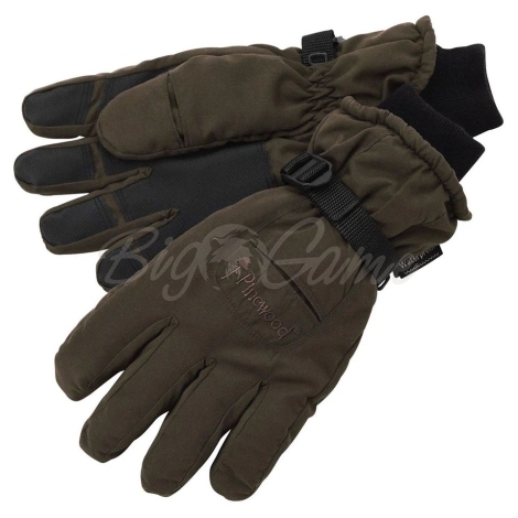 Перчатки PINEWOOD Glove Membrane цвет Suede Brown фото 1