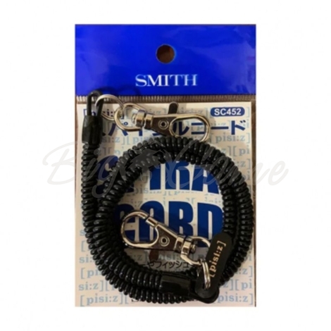 Крепежный шнур SMITH с 2мя карабинами SC452 45 см фото 1