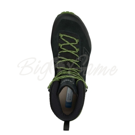Ботинки треккинговые AKU WS Reactive GTX цвет Dark grey / Green фото 2