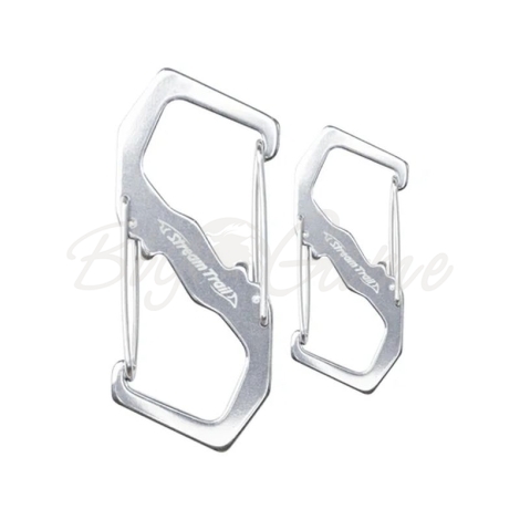 Карабин STREAM TRAIL Carabiner Thunder S цв. Silver фото 1