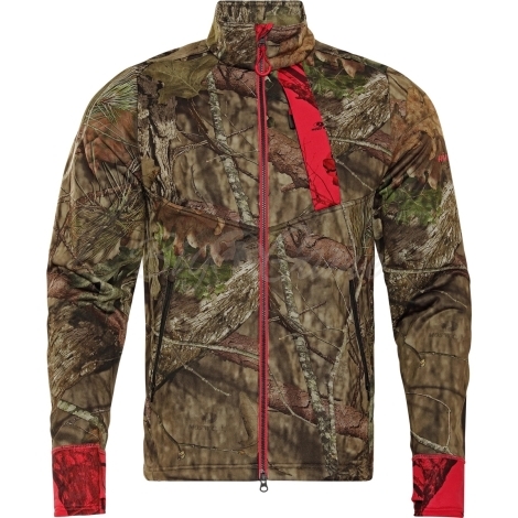 Куртка HARKILA Moose Hunter 2.0 Fleece Jacket цвет Mossy Oak Break-Up Country / Mossy Oak Red фото 1