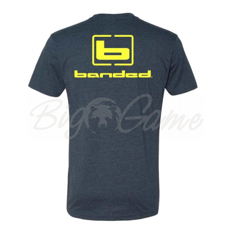 Футболка BANDED Signature S/S Tee-Classic Fit цвет Navy фото 2