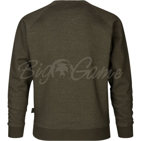 Джемпер SEELAND Key-Point Sweatshirt цвет Pine green melange фото 2