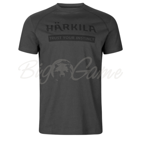 Футболка HARKILA Logo T-Shirt (2 шт.) цвет Duffel green / Phantom фото 3