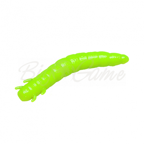 Червь SOOREX PRO King Worm запах сыр 55 мм (7 шт.) цв. 104 Chartreuse фото 1