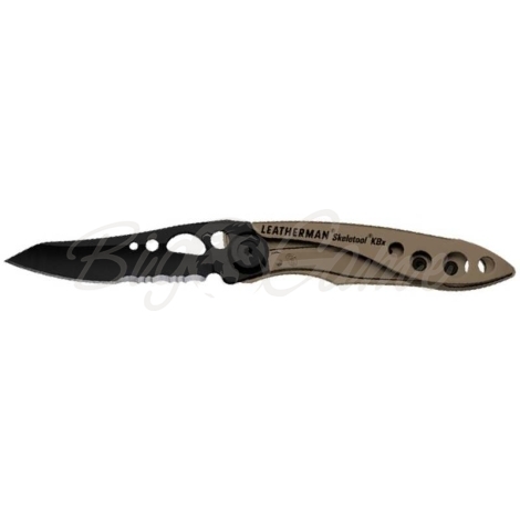 Нож складной LEATHERMAN  Skeletool KBX Black Coyote Tan  фото 1