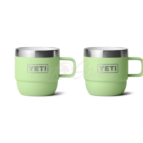 Термокружка YETI Rambler Espresso Stackable Mug 180 цвет Key Lime фото 1