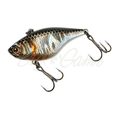 Воблер JACKALL Chubby Vibration цв. hl silver & black фото 2