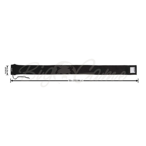 Чехол для оружия ALLEN Gun Sock with ID Label 132 см цвет Black фото 6