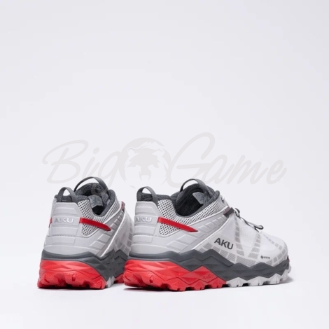 Кроссовки треккинговые AKU Flyrock GTX цвет Light Grey / Red фото 4