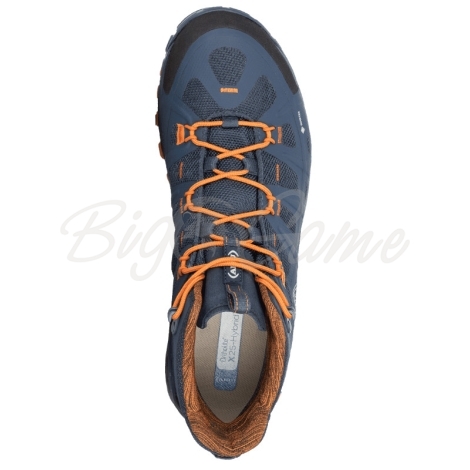 Ботинки треккинговые AKU Selvatica Mid GTX цвет Blue / Orange фото 3