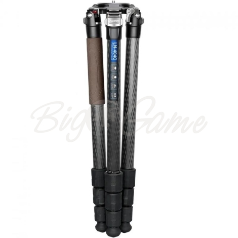 Сошка-трость LEOFOTO трипод LN-404C Carbon,Адаптер-чаша BA-75L,База платформы YB-75LC Long фото 5