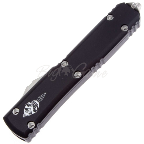 Нож автоматический MICROTECH Ultratech Warhound CTS-204P, рукоять алюминий цв. Черный фото 3