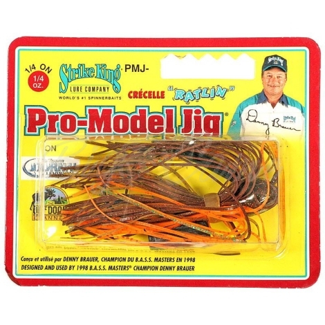 Бактейл STRIKE KING Pro-Model Jig 7 г (1/4 oz) цв. cajun crawfish фото 1