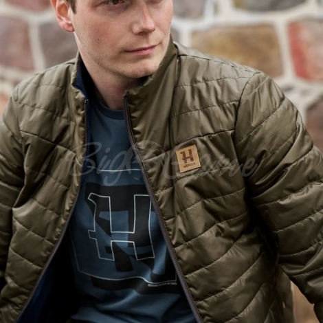 Куртка HARKILA Kalix HSP Jacket цвет Willow green / Sea blue фото 2