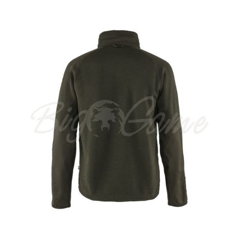 Жакет FJALLRAVEN Ovik Fleece Zip Sweater M цвет Deep Forest фото 2