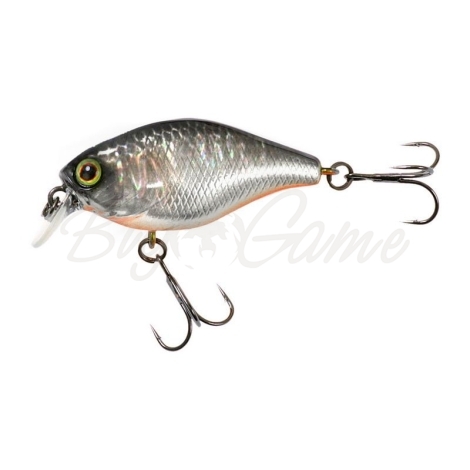 Воблер JACKALL Cherry 44 мм цв. hl silver & black фото 2