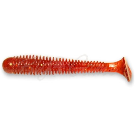 Виброхвост CRAZY FISH Vibro Worm 2" (8 шт.) зап. чеснок, код цв. 4 фото 1