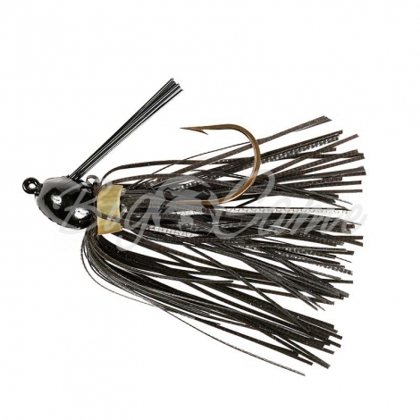 Бактейл STRIKE KING Bitsy Bug mini jig 5,25 г (3/16 oz) цв. black фото 2